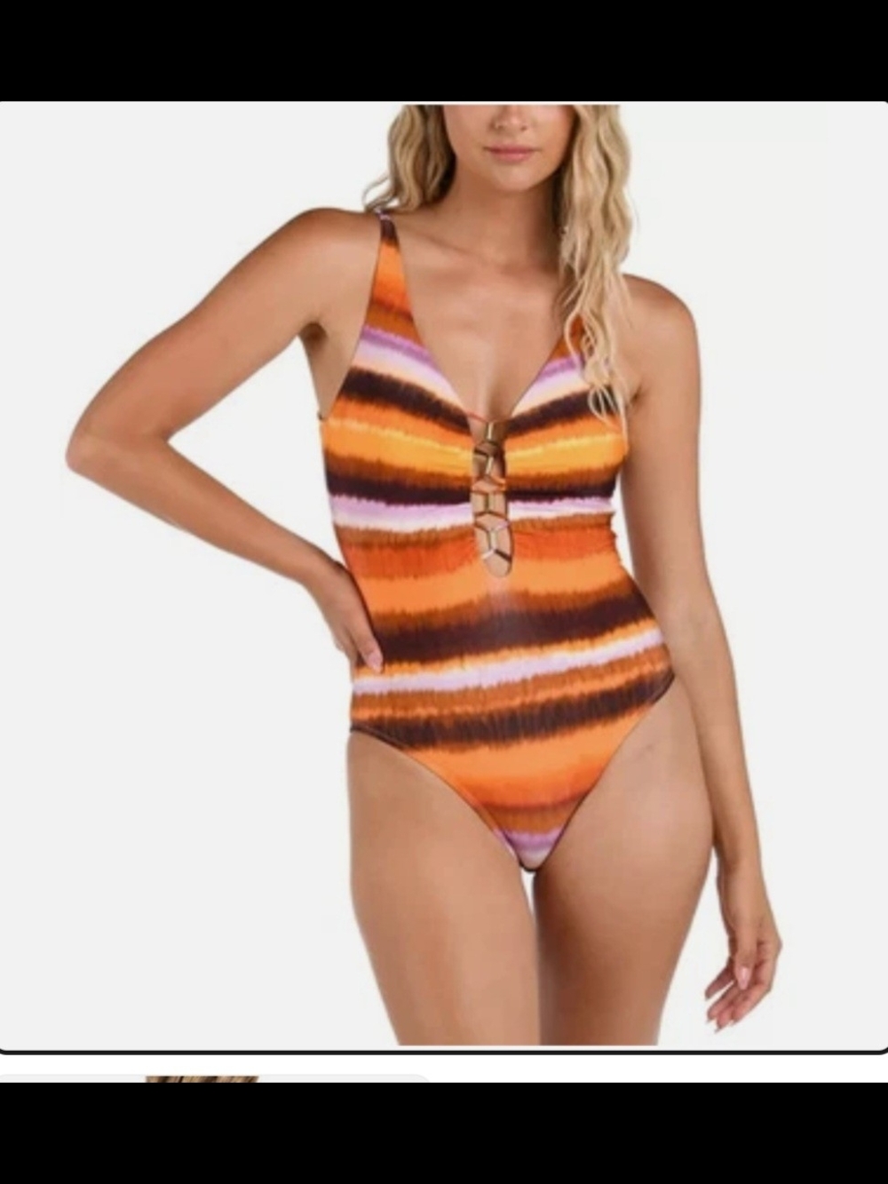 LaBlanca, One Horizon Sunset - One Piece SWIMSUIT- Size 10.